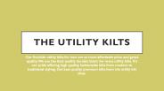 Scottish Mens Utility Kilts