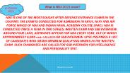 NDA written exam coaching, NDA preparation tips