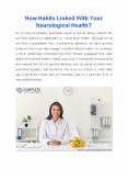 How Habits Linked With Your Neurological Health PowerPoint PPT Presentation