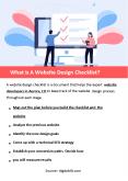 What Is A Website Design Checklist? PowerPoint PPT Presentation