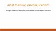 Artist to Know: Vanessa Beecroft PowerPoint PPT Presentation