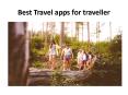Best Travel apps for traveller (1) PowerPoint PPT Presentation