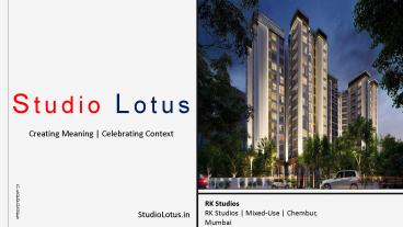 Top Interior Design Firms in India | Studio Lotus