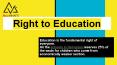 Right To Education PowerPoint PPT Presentation