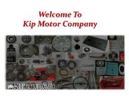 Ford Anglia Parts