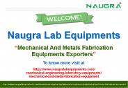 Mechanical And Metals Fabrication Equipments Exporters