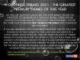 WordPress Themes 2021 - The Greatest Premium Themes of this Year PowerPoint PPT Presentation