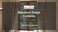 Blackout Drape Curtains Online at ShoppySanta PowerPoint PPT Presentation