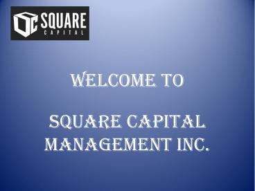 Private Mortgage Lenders for Bad Credit - Square Capital