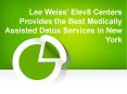 Lee Weiss’ Elev8 Centers Provides the Best Medically Assisted Detox Services in New York PowerPoint PPT Presentation