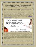 Steps to Improve Your Presentation and Design Thinking Skills in Singapore PowerPoint PPT Presentation