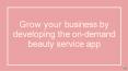 Grow your business by developing an on-demand beauty service app PowerPoint PPT Presentation