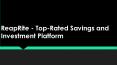 ReapRite - Top-Rated Savings and Investment Platform (1) PowerPoint PPT Presentation