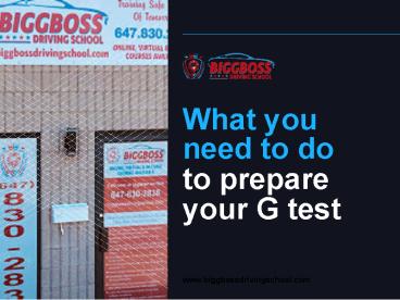 Driving School in Oakville (1)