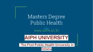 Postgraduate Program - Masters in Public Health (MPH)