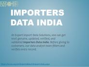 Import Data: Has Genuine Details of Importers