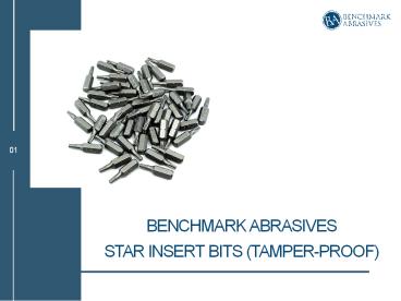 Tamper Resistant Star Insert Bits