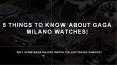 5 things to know about Gaga Milano Watches! PowerPoint PPT Presentation