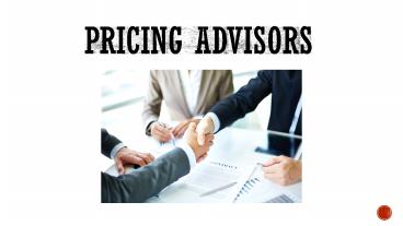 Consult with our pricing strategy experts