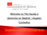asistencia a domicilio Madrid