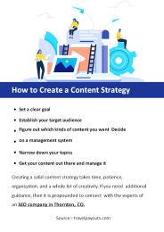 How Do You Create a Content Strategy