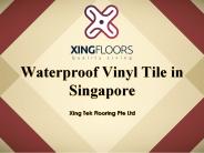 Waterproof Vinyl Tile in Singapore