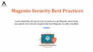 Magento Security Best Practices to Avoid Cyber Attacks