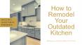 How to Remodel Your Outdated Kitchen PowerPoint PPT Presentation