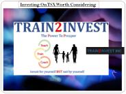 Investing On TSX Worth Considering