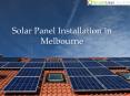 Solar panel Installation in Melbourne PowerPoint PPT Presentation