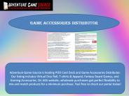 Game Accessories Distributor