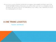 Aone Trans Logistics Packers and Movers