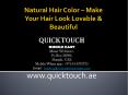 Natural Hair Color – Make Your Hair Look Lovable & Beautiful