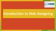 Introduction to Web Designing PowerPoint PPT Presentation