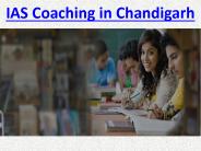 IAS Coaching in Chandigarh