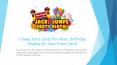Happy Birthday Letters Yard Cards | Jack5Jump Party Rental PowerPoint PPT Presentation