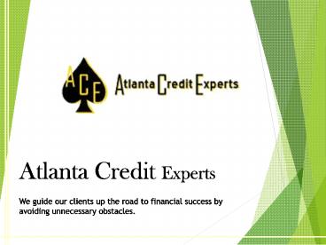 Credit score repair