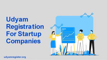 Udyam Registration For Startup Companies