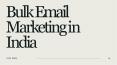 Email Marketing India | Bulk Email Marketing Service PowerPoint PPT Presentation