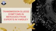 Transmission Sludge Symptoms in Mercedes From Experts in Yardley