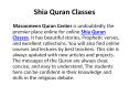 Shia Quran Classes | Shia Quran Online Lessons PowerPoint PPT Presentation