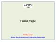 Fume vape PowerPoint PPT Presentation