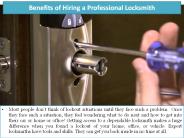 Benefits of Hiring a Professional Locksmith