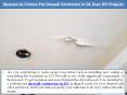Reasons to Choose Pro Drywall Contractor in DC Over DIY Projects PowerPoint PPT Presentation
