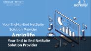 Your End to End Netsuit Solution Provider