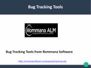 Bug Tracking Tools