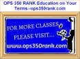 OPS 350 RANK Education on Your Terms--ops350rank.com PowerPoint PPT Presentation