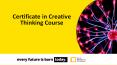 Certificate in Creative Thinking Course - MIT ID Innovation PowerPoint PPT Presentation