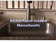 Kitchen Faucet Install in Massachusetts