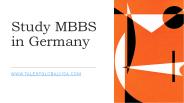 Study MBBS in Germany